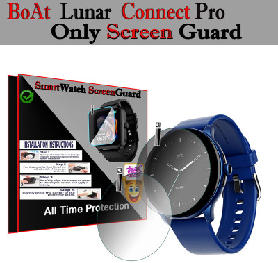 HIDEOUS Screen Guard for boAt Lunar Connect Pro(Pack of 2)