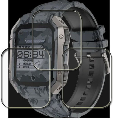 tombik Screen Guard for WE7:- Fire Boltt Cobra Smartwatch(Pack of 3)
