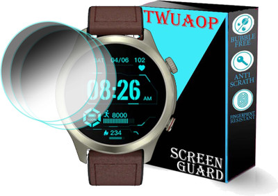 TWUAOP Screen Guard for NOISEFIT TWIST PRO SMARTWATCH(Pack of 3)