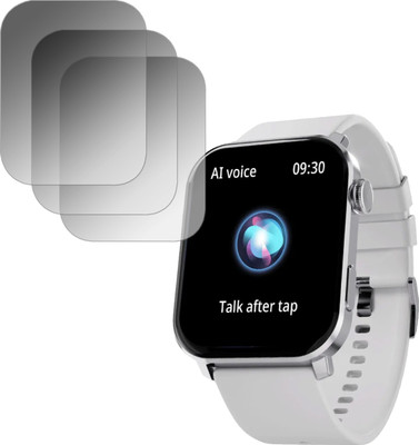 EJZATI Screen Guard for Fire-Boltt Ninja Bell Smartwatch, SCREEN TEMPERED(Pack of 3)