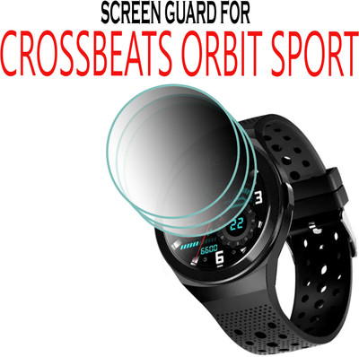 hirdesh Screen Guard for Crossbeats Orbit Sport(Pack of 3)