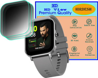 hirdesh Screen Guard for Fire-Boltt Epic(Pack of 3)