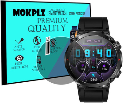 MOKPLZ Screen Guard for FIRE BOLTT SPHERE SMARTWATCH(Pack of 1)