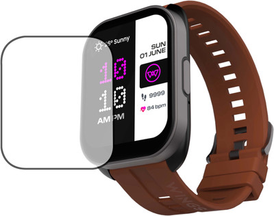 MOKPLZ Screen Guard for WINGS URBANA SMARTWATCH(Pack of 1)