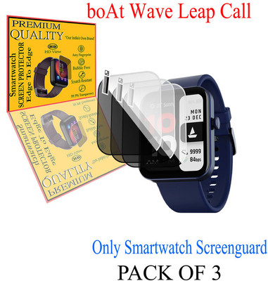 daffin Screen Guard for boAt Wave Leap Call(Pack of 3)