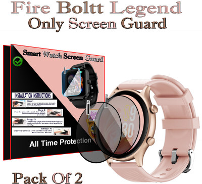 HIDEOUS Screen Guard for Fire Boltt Legend(Pack of 2)