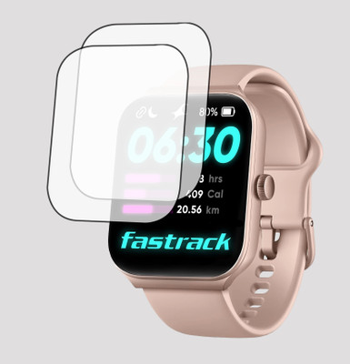 ejzatex Screen Guard for Fastrack Limitless Glide SMARTWATCH, SCREEN GUARD(Pack of 2)