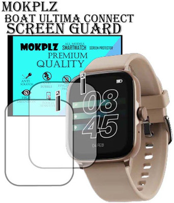MOKPLZ Screen Guard for BOAT ULTIMA CONNECT SMARTWATCH(Pack of 2)