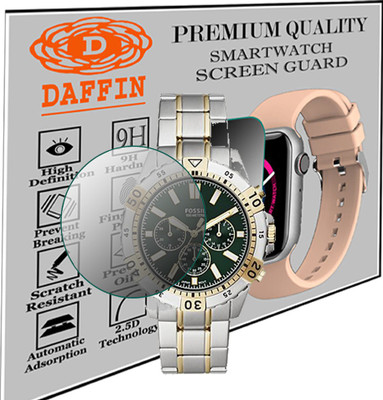 daffin Screen Guard for FOSSIL FS5623 GARRETT ANALOG WATCH FOR MEN(Pack of 1)