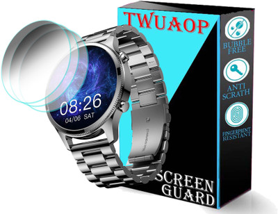 TWUAOP Screen Guard for NOISE HALO PLUS SMARTWATCH(Pack of 3)