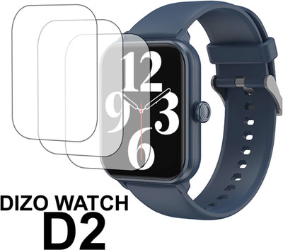 TWUAOP Screen Guard for DIZO WATCH D2.(Pack of 2)