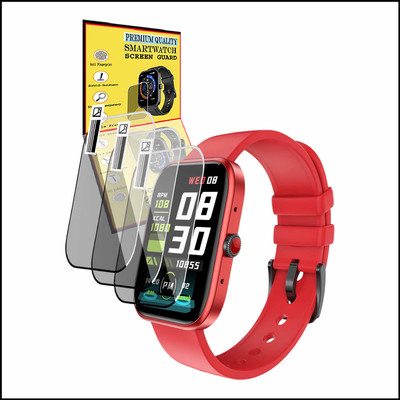 EZGER Screen Guard for FIRE BOLTT JAGUAR Smartwatch(Pack of 3)