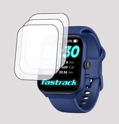 EJZATEX Screen Guard for Fastrack Limitless Glide SMARTWATCH, SCREEN GUARD(Pack of 3)