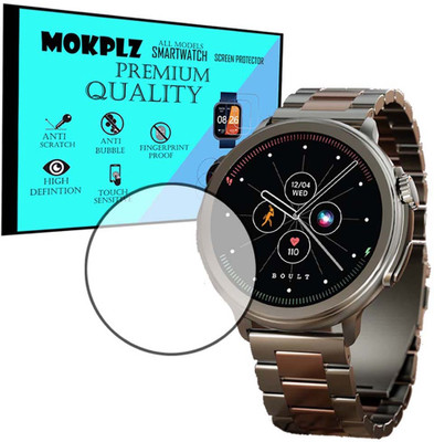 MOKPLZ Screen Guard for BOULT CROWN R SMARTWATCH(Pack of 1)