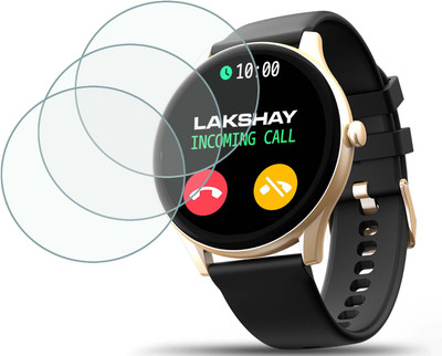 MOKPLZ Screen Guard for MAXIMA MAX PRO NOVA SMARTWATCH(Pack of 3)