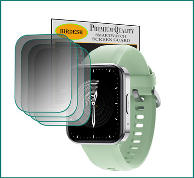 hirdesh Screen Guard for DIZO Watch D Talk(Pack of 4)