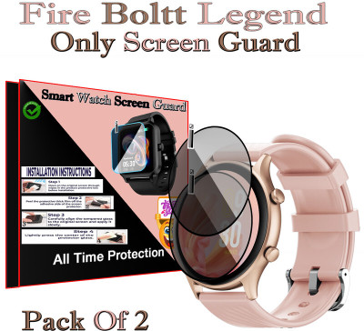 HIDEOUS Screen Guard for Fire Boltt Legend(Pack of 2)