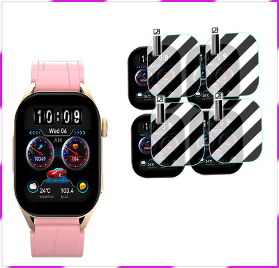 daffin Screen Guard for Fire Boltt Emperor Smartwatch(Pack of 4)