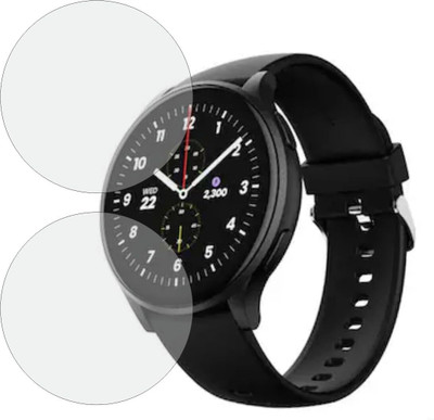 CUBES Screen Guard for boAt Primia Curv, 1.45 inch AMOLED Display Smartwatch | Crack proof | Touch Sensitive | Unbreakable | Ultra Thin | Edge To Edge TPU Film(Pack of 2)