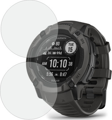 ZINGTEL Edge To Edge Screen Guard for Garmin Instinct 2X Solar Tactical Edition(Pack of 2)