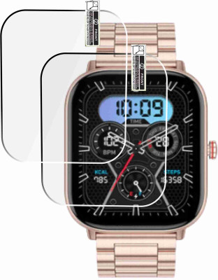 GLAMEECH Screen Guard for FIRE BOLTT Starlight Smartwatch(Pack of 2)