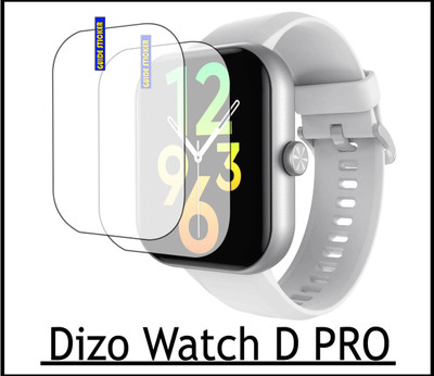 TWUAOP Screen Guard for DIZO WATCH D PRO(Pack of 2)