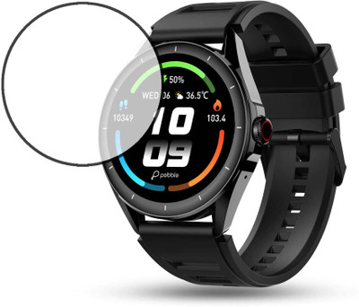 MOKPLZ Screen Guard for PEBBLE COSMOS VALOR SMARTWATCH(Pack of 1)