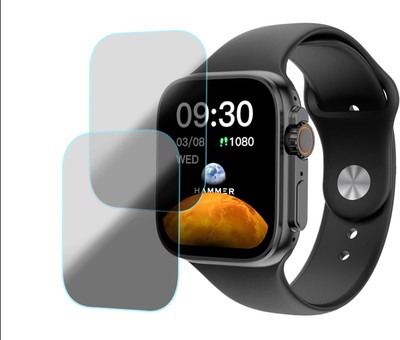 MOKPLZ Screen Guard for HAMMER PULSE X SMARTWATCH(Pack of 2)
