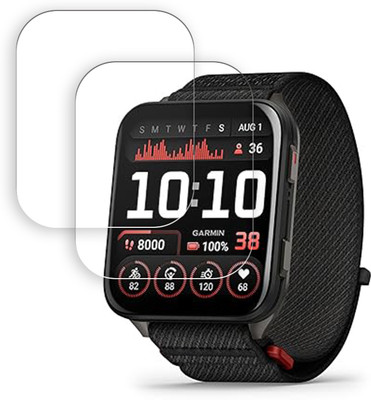 SOMTONE Screen Guard for Garmin Venu X1 2 inch Screen Protector | Anti-Scratch | Edge to Edge Full Coverage | 9H Hardness | Screen Guard for Smartwatch(Pack of 2)