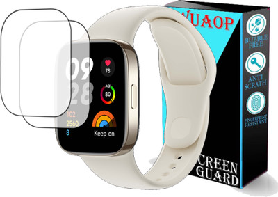 TWUAOP Screen Guard for REDMI WATCH 3 SMARTWATCH(Pack of 2)