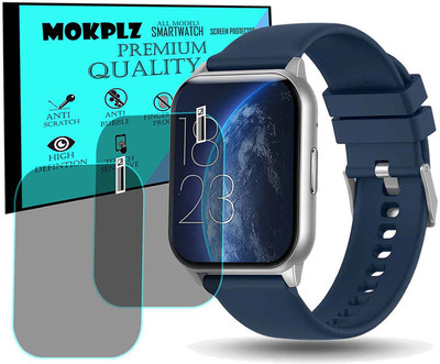 MOKPLZ Screen Guard for PEBBLE COSMOS NOVA SMARTWATCH(Pack of 2)