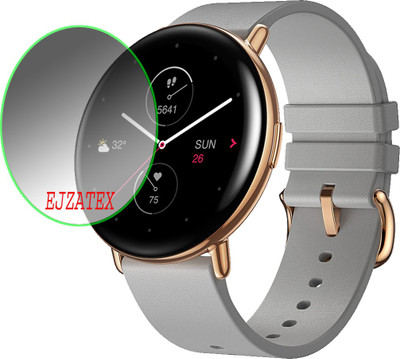 ejzatex Screen Guard for AMAZFIT ZEPP E STYLISH ROUND SMARTWATCH(Pack of 1)