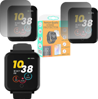 EZGER Screen Guard for GOQii smart vital plus smart(Pack of 2)