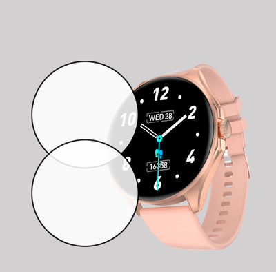ejzatex Screen Guard for FIRE BOLTT APOLLO 2 SMARTWATCH, SCREEN GUARD(Pack of 2)