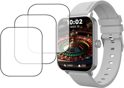 MOKPLZ Screen Guard for BEATXP MARV ACE SMARTWATCH(Pack of 3)
