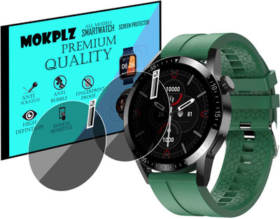 MOKPLZ Screen Guard for FIRE BOLTT TALK ULTRA SMARTWATCH(Pack of 2)