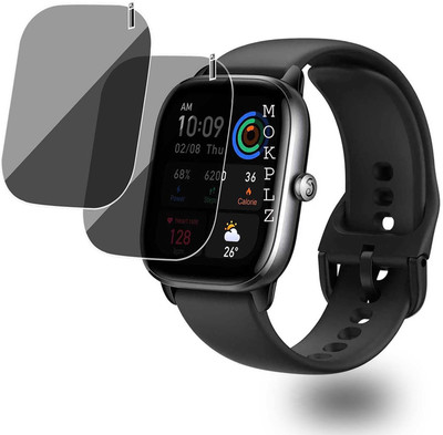 MOKPLZ Screen Guard for AMAZFIT GTS 4 MINI(Pack of 2)