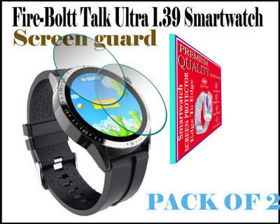 HIDEOUS Screen Guard for Fire-Boltt Talk Ultra(Pack of 2)