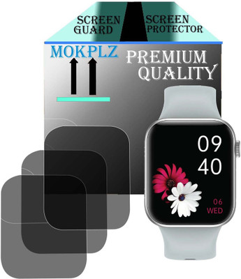 MOKPLZ Screen Guard for CROSSBEATS IGNITE STELLAR SMARTWATCH(Pack of 3)