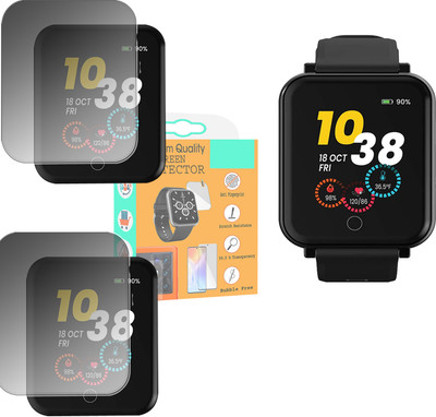 EZGER Screen Guard for GOQii smart vital plus smart(Pack of 2)