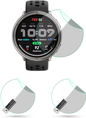 Nazomi Tech Screen Guard for Amazfit Active 2(Pack of 2)