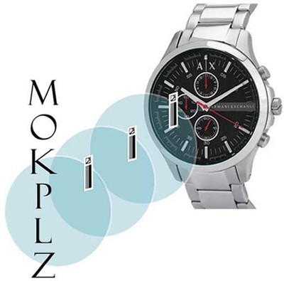 MOKPLZ Screen Guard for AX2163 ANALOG WATCH(Pack of 3)