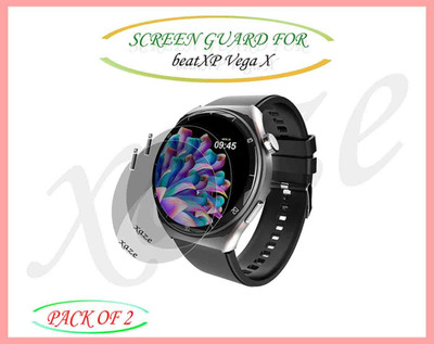 XAZE Screen Guard for beatXP Vega X Smartwatch(Pack of 2)