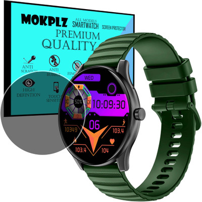 MOKPLZ Screen Guard for GIZMORE ORBIT MAX SMARTWATCH(Pack of 1)
