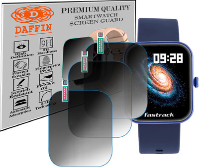 daffin Screen Guard for Fastrack Reflex Hello|BT Calling SMARTWATCH SCREENGUARD(Pack of 3)