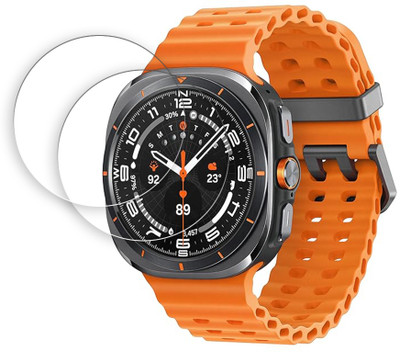 ARBAN Screen Guard for Samsung Galaxy Watch Ultra 47mm Smartwatch Screen Protector | Anti-Scratch | Edge to Edge Full Coverage | 9H Hardness | Screen Guard(Pack of 2)