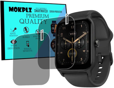 MOKPLZ Screen Guard for FASTRACK REFLEX NITRO SMARTWATCH(Pack of 2)