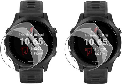 Guardor Screen Guard for Garmin Forerunner 945 SmartWatch Screen Guard Scratch Guard Full Screen Protector Compatible for Garmin Forerunner 945 Pack Of 4(Pack of 4)