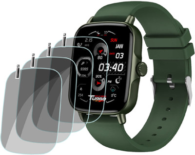 XAZE Screen Guard for Maxima Max Pro Turbo Smartwatch(Pack of 4)