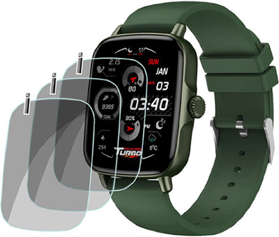 XAZE Screen Guard for Maxima Max Pro Turbo Smartwatch(Pack of 3)